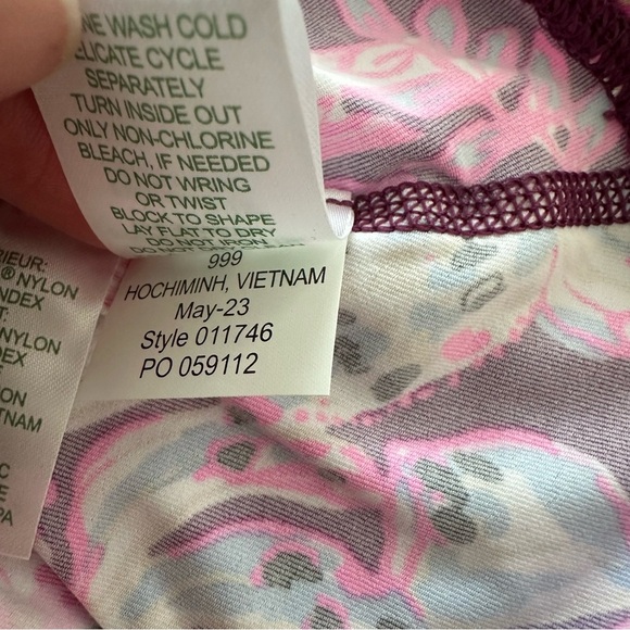 Lilly Pulitzer Mini Aila Skort Amarena Cherry Tropical With A Twist Size M Kids - Picture 7 of 7